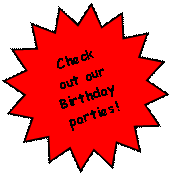 16-Point Star: Check out our Birthday parties!